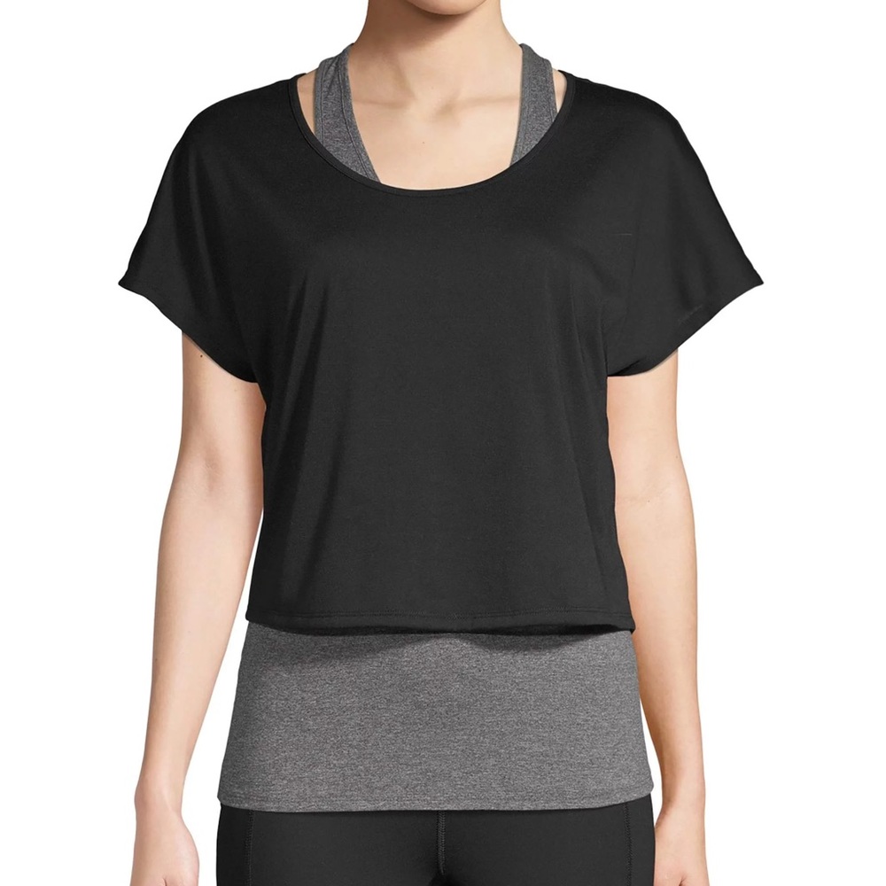 AVIA Women’s Active Performance Two in One T-Shirt Small